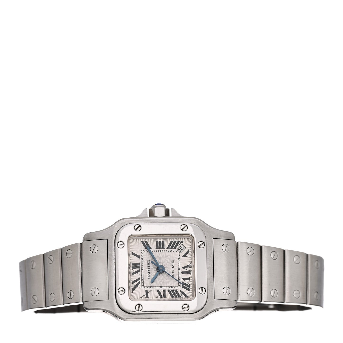 Stainless Steel 24mm Santos de Cartier Galbee Automatic Watch