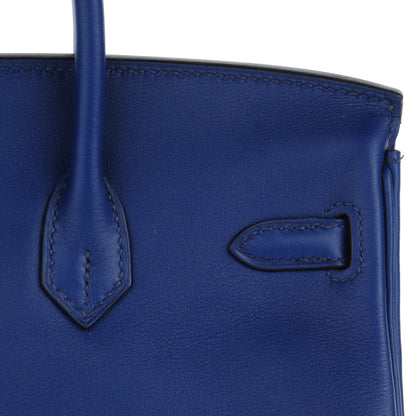 Hermes Swift Birkin 25 Bleu Saphir 13 of 23