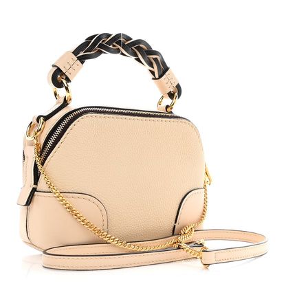 Chloe Calfskin Mini Daria Chain Bag Light Beige 3 of 9