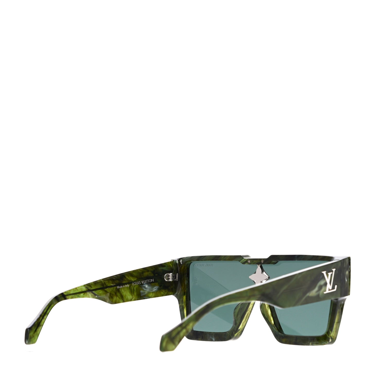 Acetate Marble Effect Swarovski Cyclone Sunglasses Z1552W Green