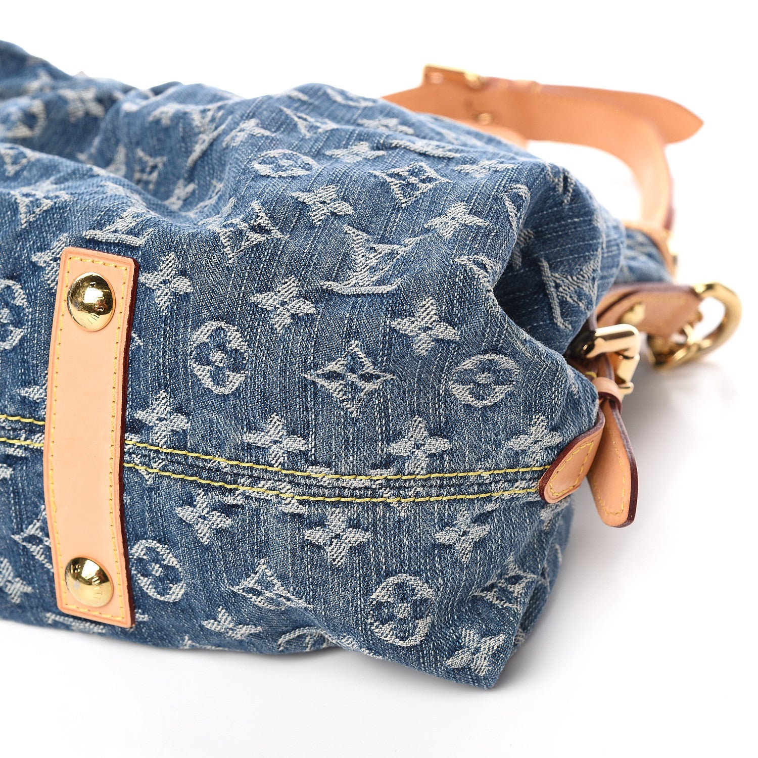 Louis Vuitton Denim Neo Cabby MM Blue 9 of 13