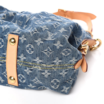 Louis Vuitton Denim Neo Cabby MM Blue 9 of 13
