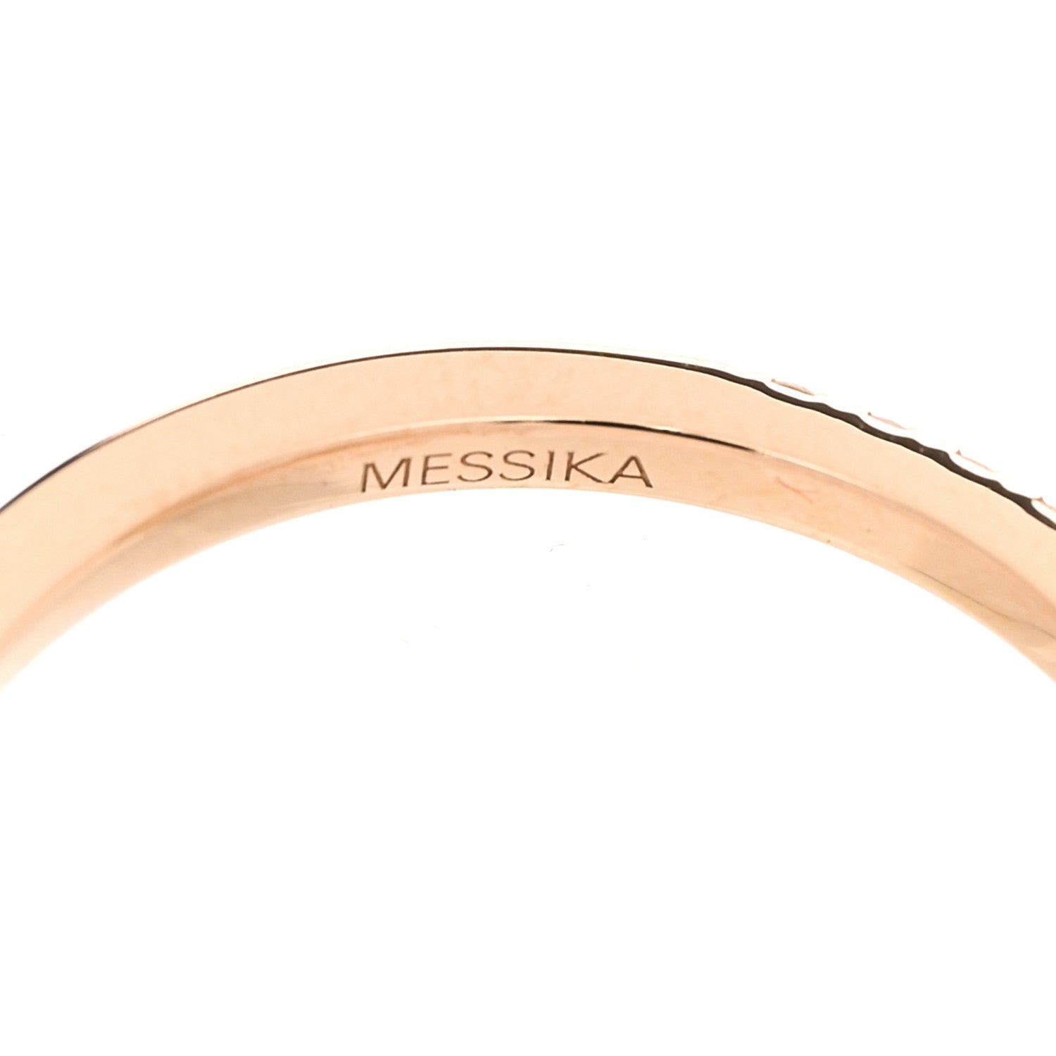 Messika 18K Rose Gold Diamond Move Uno Tassel Ring 54 6.75 5 of 5