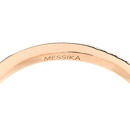 Messika 18K Rose Gold Diamond Move Uno Tassel Ring 54 6.75 5 of 5