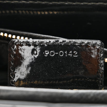 Christian Dior Patent Cannage Medium Lady Dior Black 7 of 11