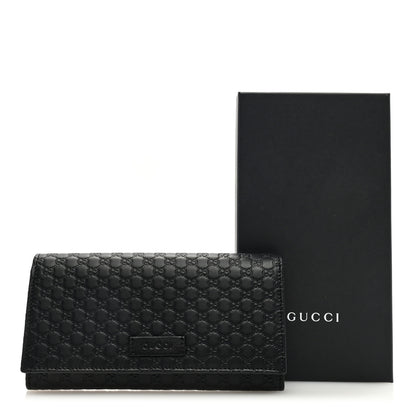 Gucci Soft Microguccissima Continental Wallet Black 8 of 8