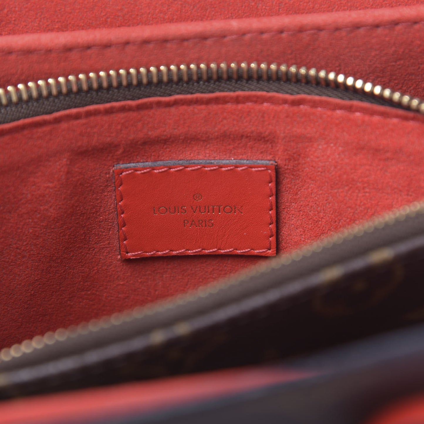 Monogram Flower Tote Coquelicot