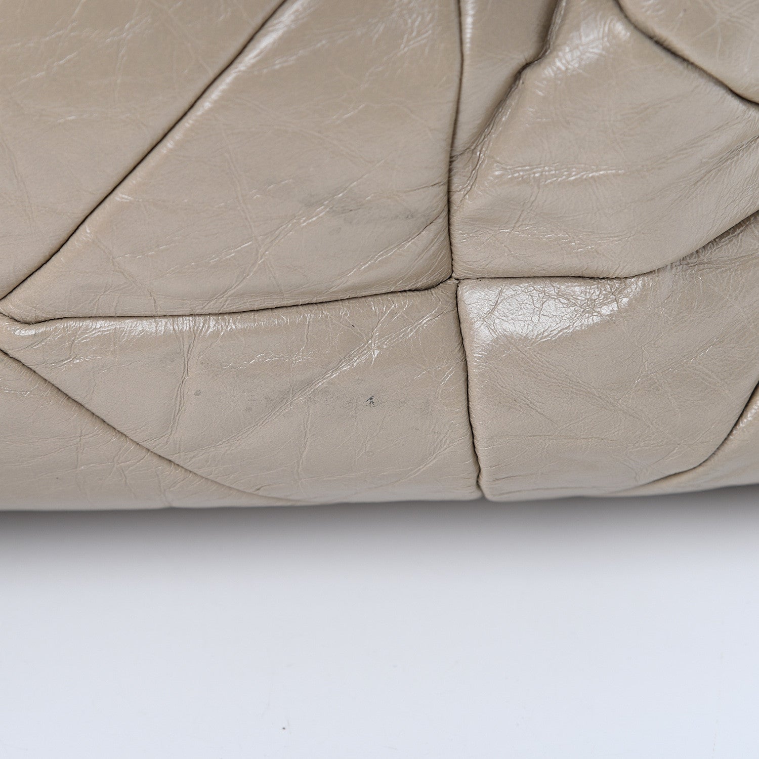 Marc Jacobs Calfskin Quilted Stam Light Grey 14 of 17