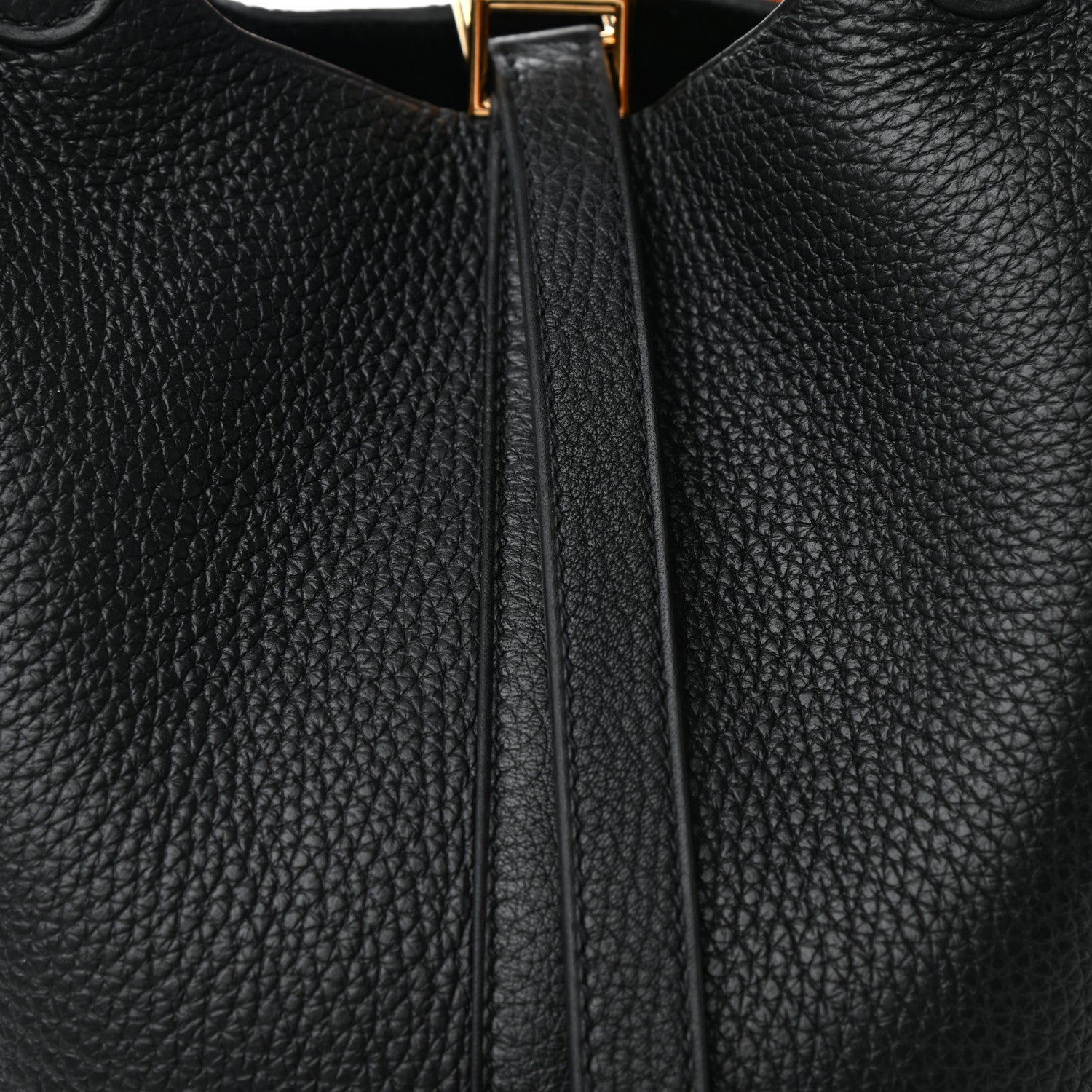 Hermes Taurillon Clemence Picotin Lock 18 PM Black 9 of 10