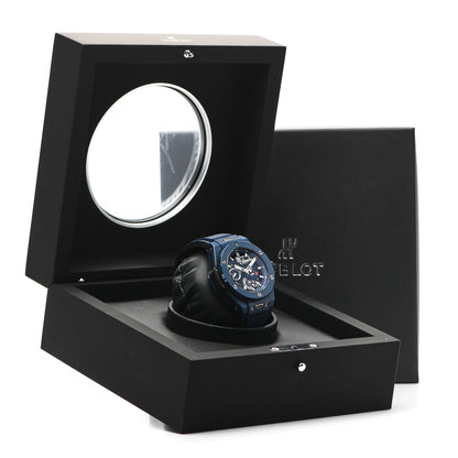 Hublot Ceramic Rubber 45mm Big Bang Meca-10 Automatic Watch Blue 414.EX.5123.RX 5 of 5