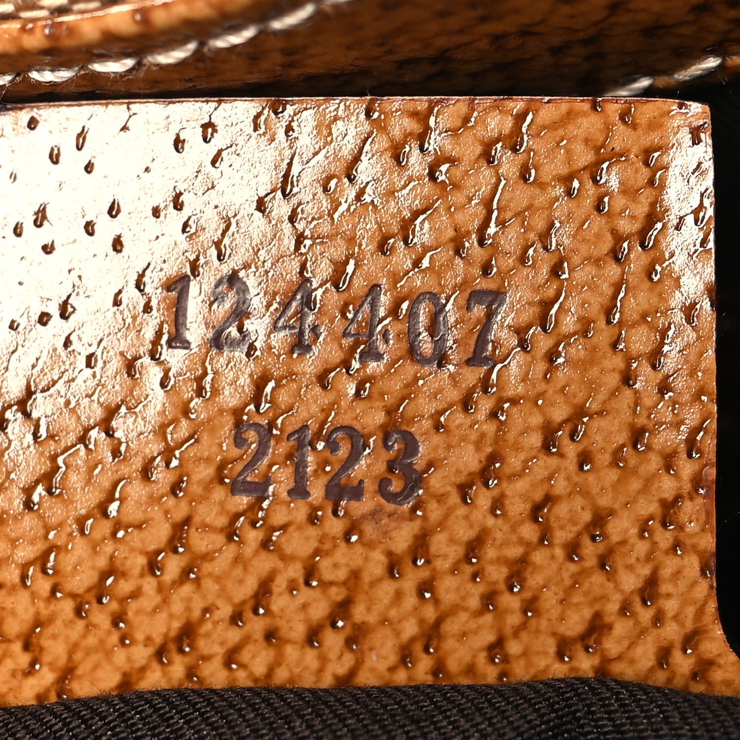 Gucci Monogram Calfskin Large Bardot Shoulder Bag Brown 7 of 13