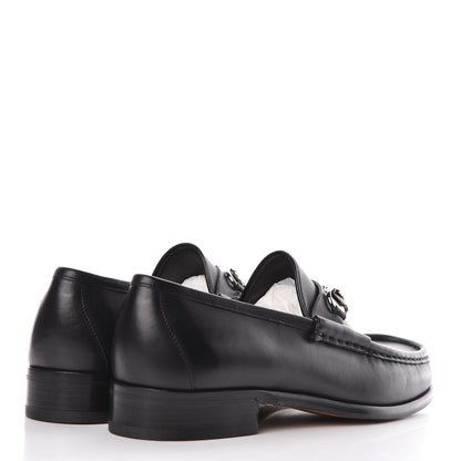 Gucci Calfskin Mens 1953 Horsebit Loafers 8.5 Black 4 of 16