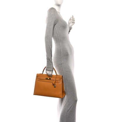 Hermes Ardennes Kelly Sellier 32 Naturel Sable 2 of 10