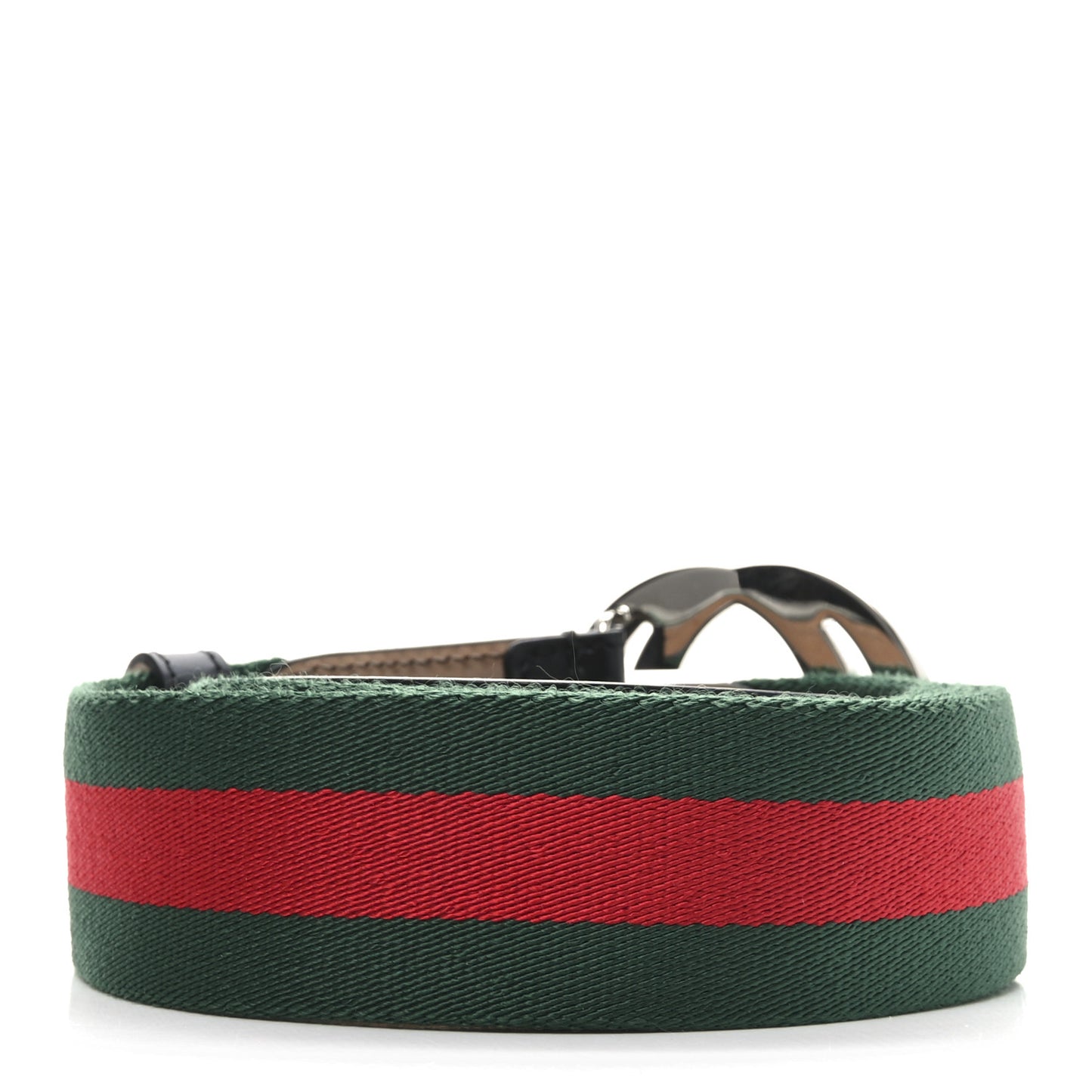 Calfskin Web Interlocking G Belt 115 46 Black