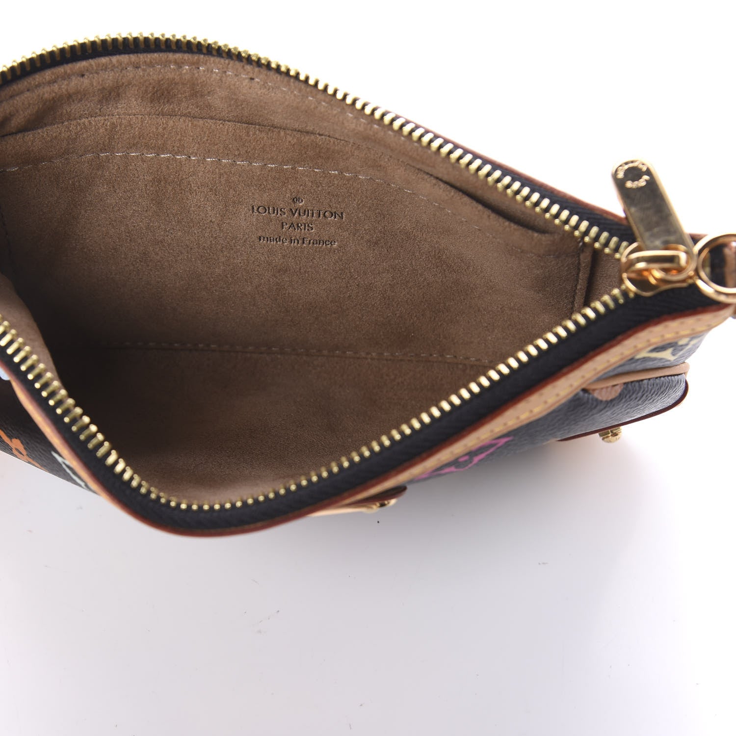 Louis Vuitton Monogram Multicolor Pochette Milla MM Black 4 of 5