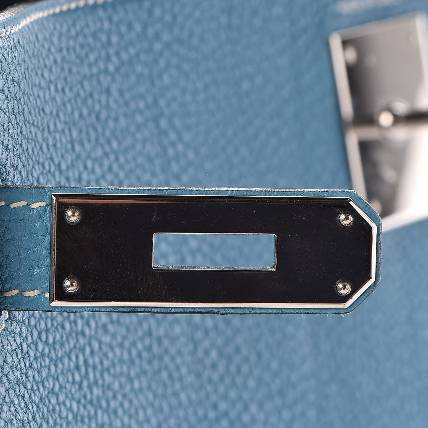 Hermes Togo Kelly Retourne 32 Blue Jean 31 of 43