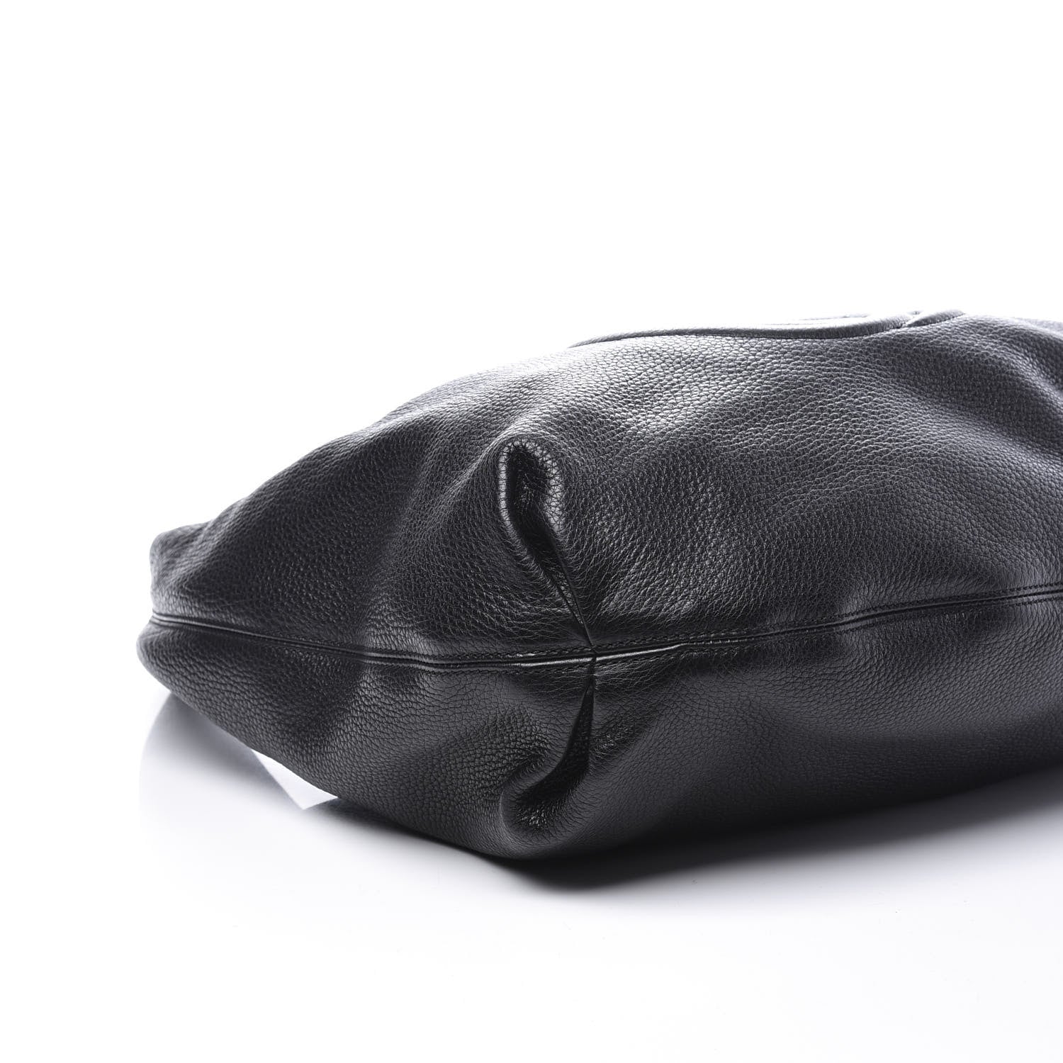 Gucci Pebbled Calfskin Large Soho Hobo Black 5 of 10