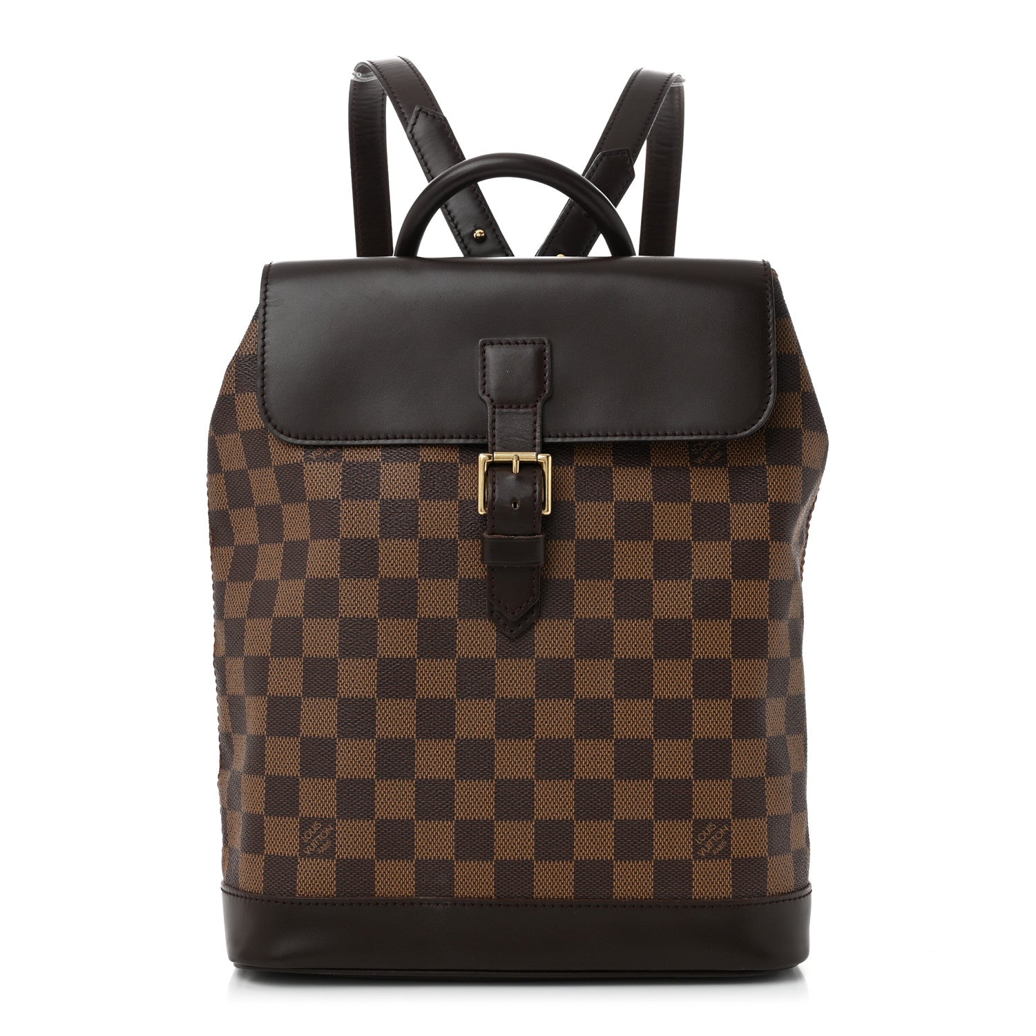 Louis Vuitton Damier Ebene Soho Backpack 1 of 9