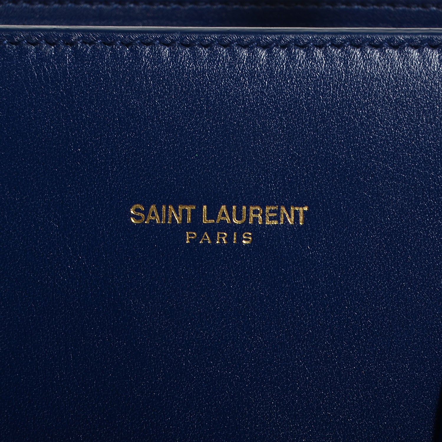 Saint Laurent Calfskin Small Sac De Jour New Marine 8 of 9