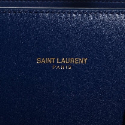 Saint Laurent Calfskin Small Sac De Jour New Marine 8 of 9