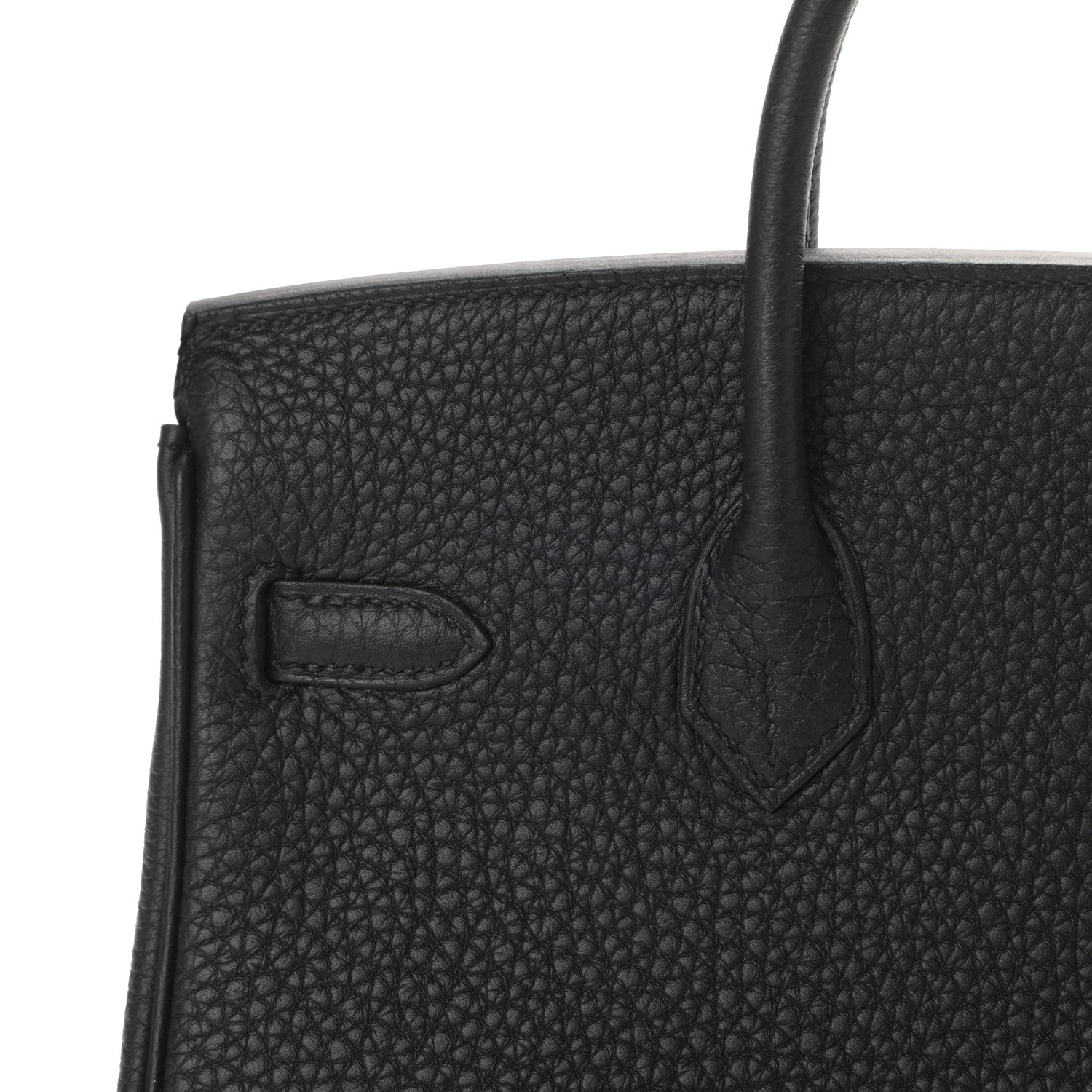 Hermes Togo Birkin 25 Black 9 of 34