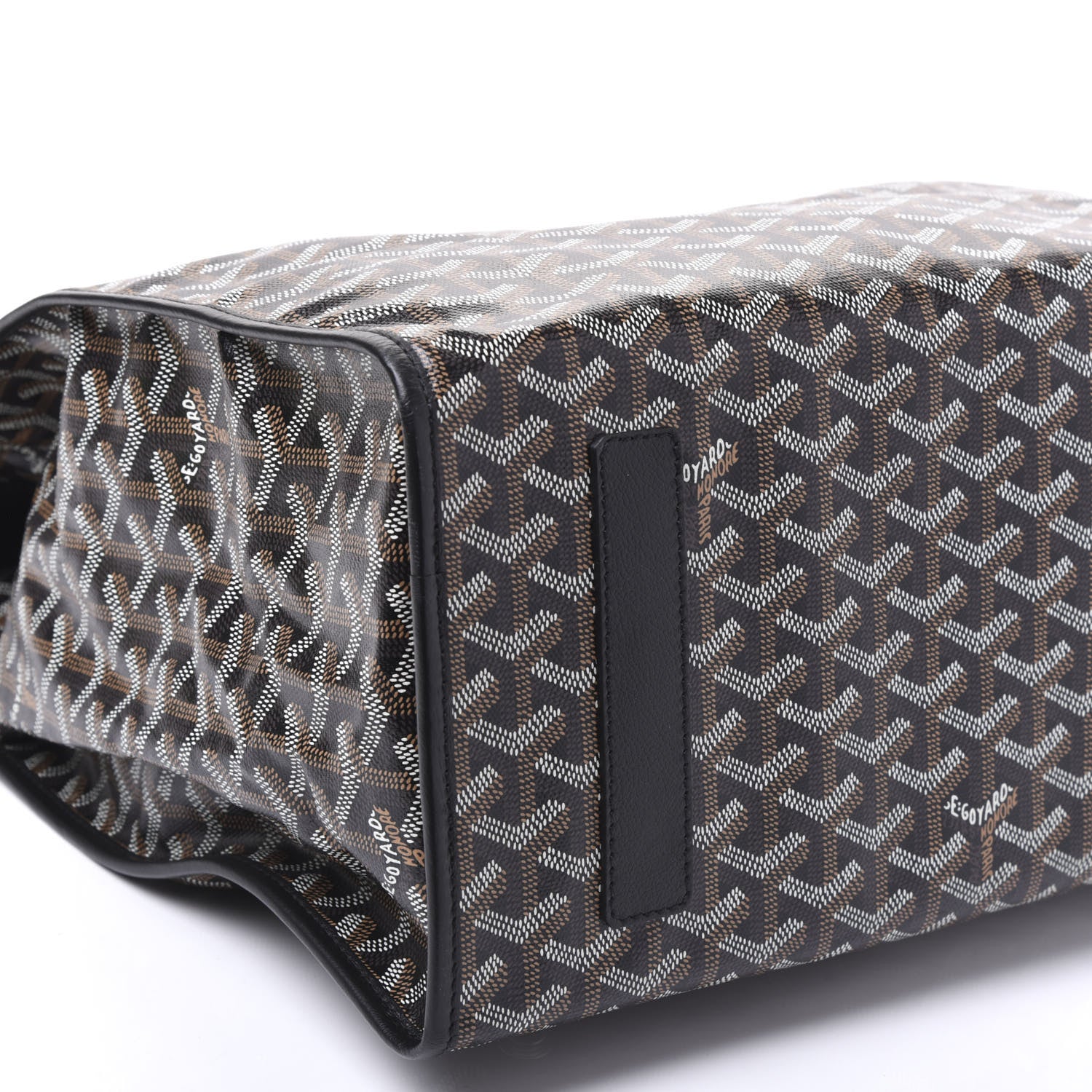 Goyard Goyardine Saint Leger Soft Briefcase Backpack Black 5 of 7