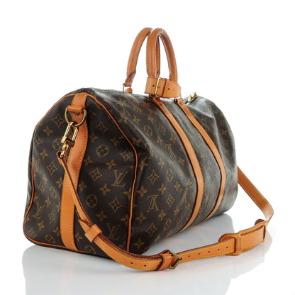 Louis Vuitton Monogram Keepall 45 Bandouliere 3 of 9