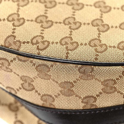 Gucci Monogram Medium GG Twins Hobo Dark Brown 17 of 18