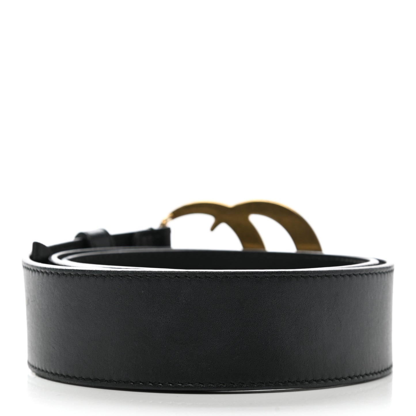 Calfskin Double G 40mm Belt 80 32 Black