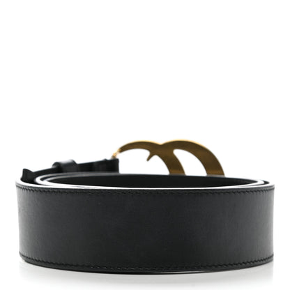 Gucci Calfskin Double G 40mm Belt 80 32 Black 2 of 7