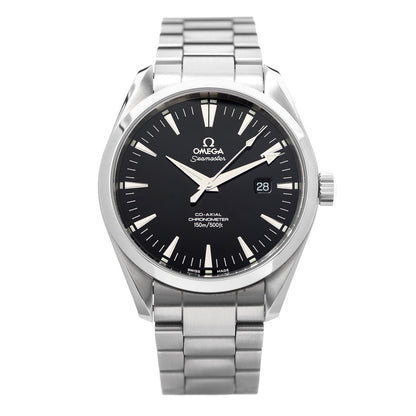 Omega Stainless Steel 42mm Seamaster Aqua Terra Co-Axial Chronometer Automatic Watch Black 2502.50.00 1 of 6