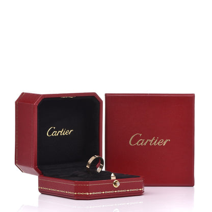Cartier 18K Yellow Gold 3.5mm LOVE Wedding Band Ring 50 5.25 5 of 5