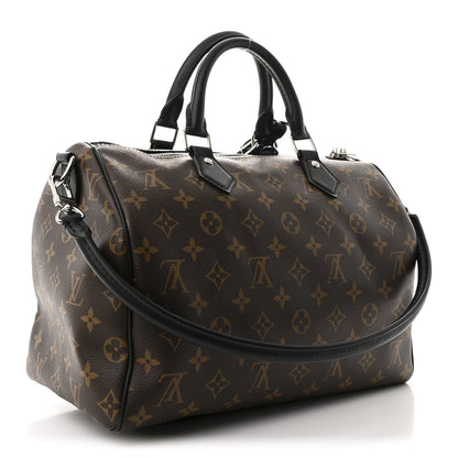 Louis Vuitton Monogram Speedy Soft 30 Dark 2 of 8