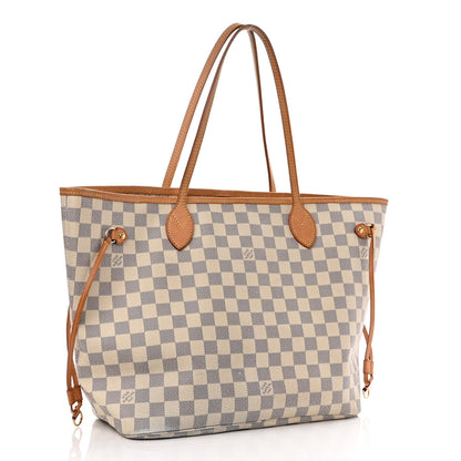 Louis Vuitton Damier Azur Neverfull MM 3 of 13