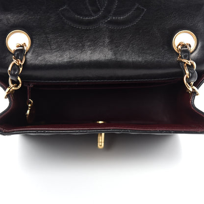Chanel Lambskin Quilted Mini Square Flap Black 5 of 11