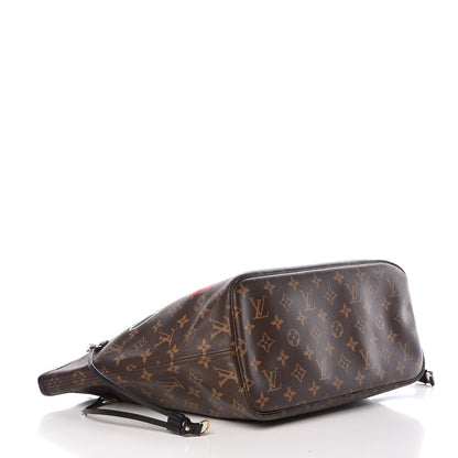Louis Vuitton Monogram World Tour Neverfull MM 5 of 15