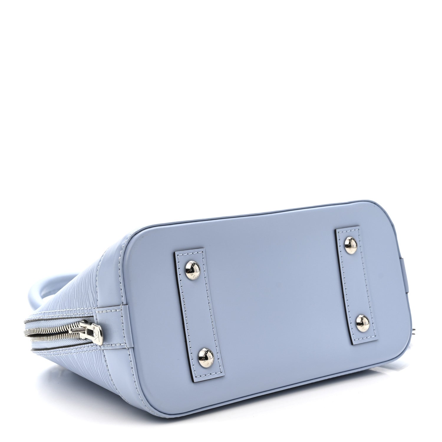 Louis Vuitton Epi Jacquard Alma BB Cloud Blue 4 of 12