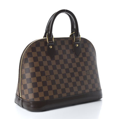 Louis Vuitton Damier Ebene Alma PM 3 of 9