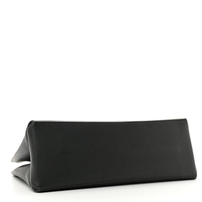 Louis Vuitton Grained Calfskin Lockme Shopper Black 4 of 12