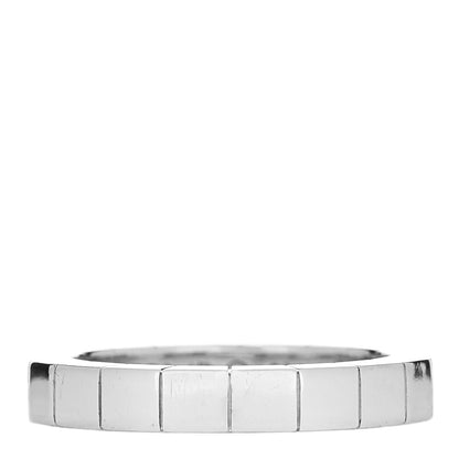 Cartier 18K White Gold Lanieres Ring 47 4 3 of 5