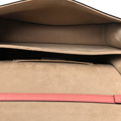 Fendi Vitello Liberty Shiny Nappa Lace Up Bow Kan I Shoulder Bag Macaron Confetto 4 of 11