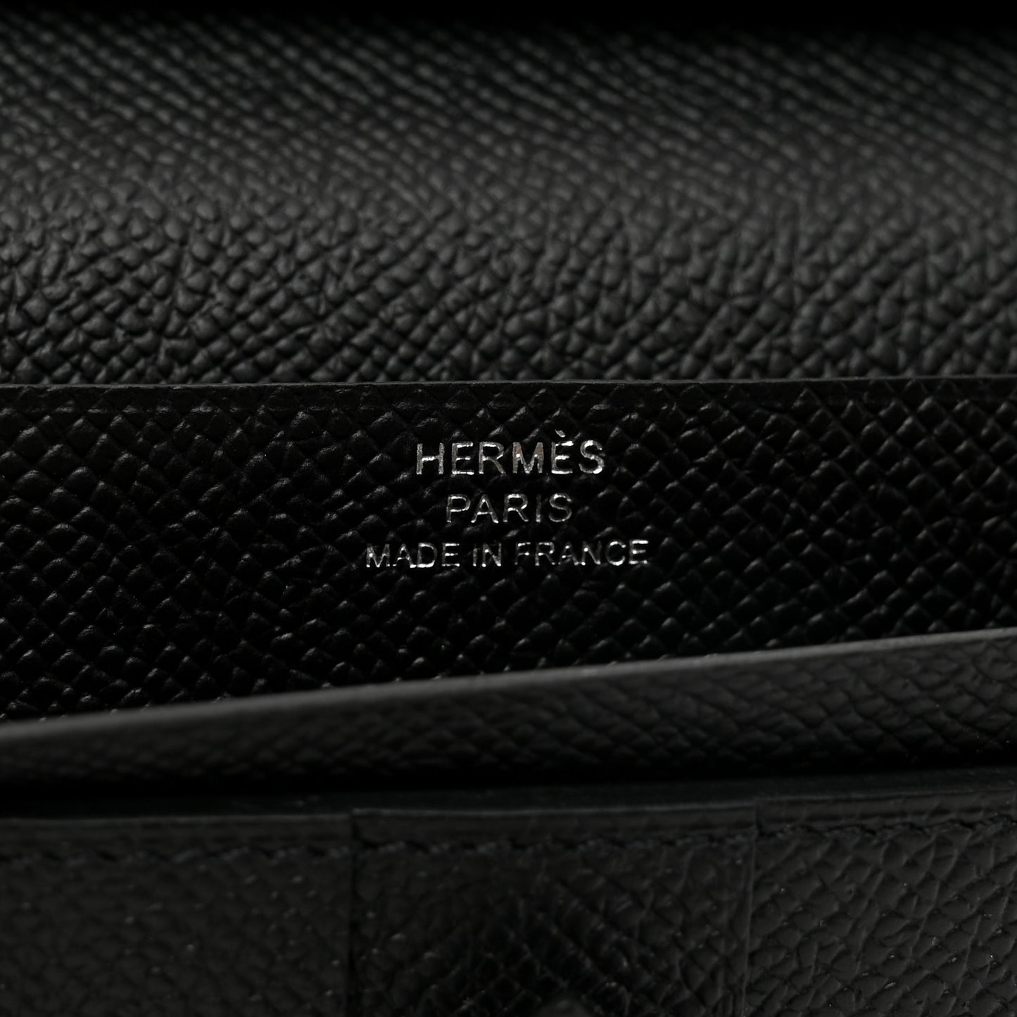 Epsom Monochrome Bearn Gusset Wallet Black
