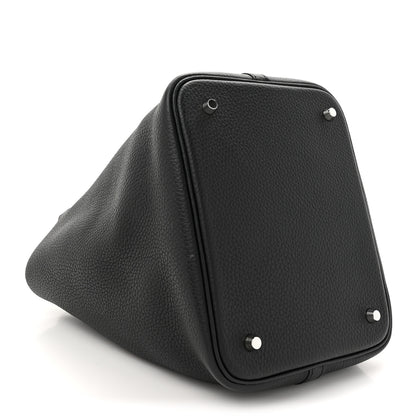 Hermes Taurillon Clemence Picotin Lock 22 MM Black 4 of 10