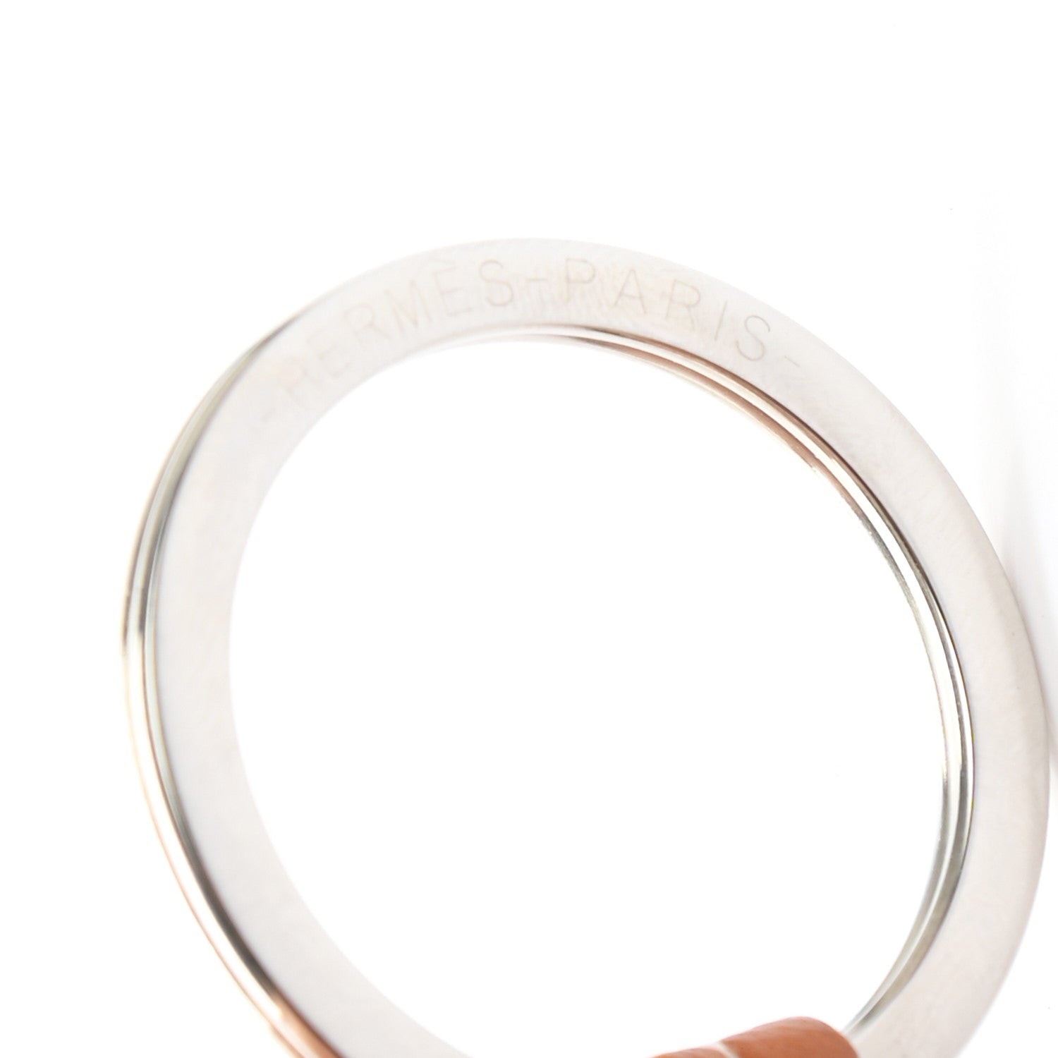 Hermes Lambskin Carmen Tassel Key Holder Gold 3 of 6