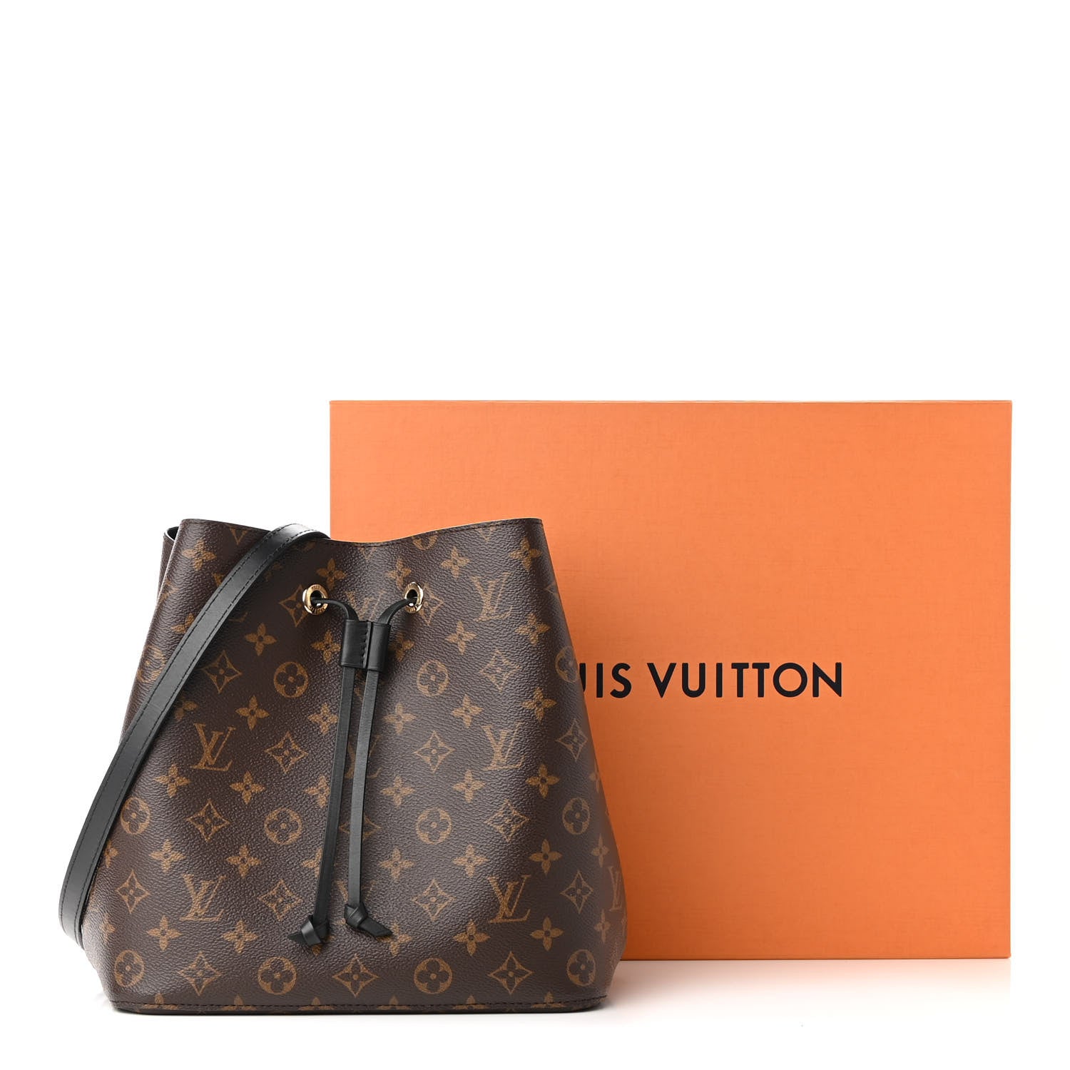 Louis Vuitton Monogram Neonoe MM Black 9 of 9
