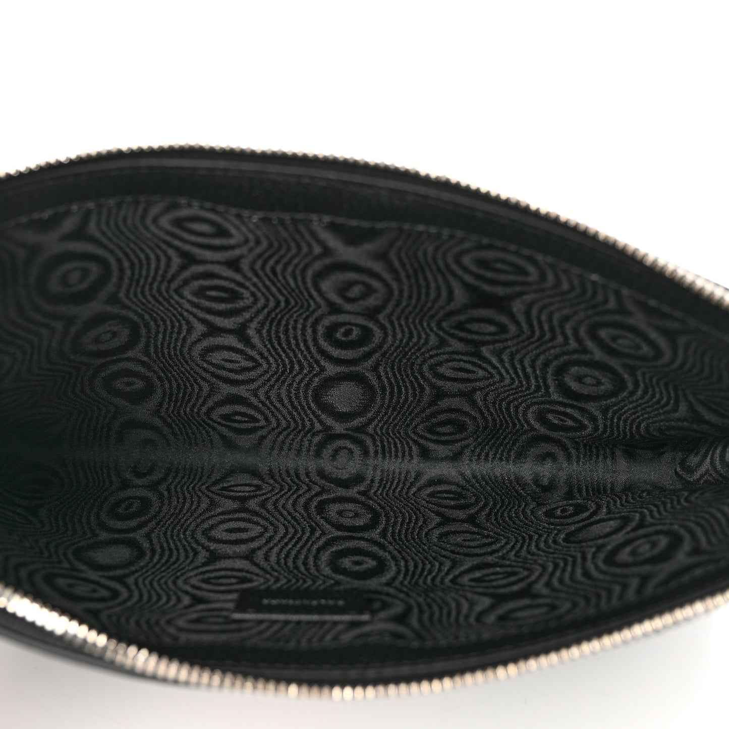X BALENCIAGA BB Supreme Monogram Web Ophidia Laptop Pouch Black