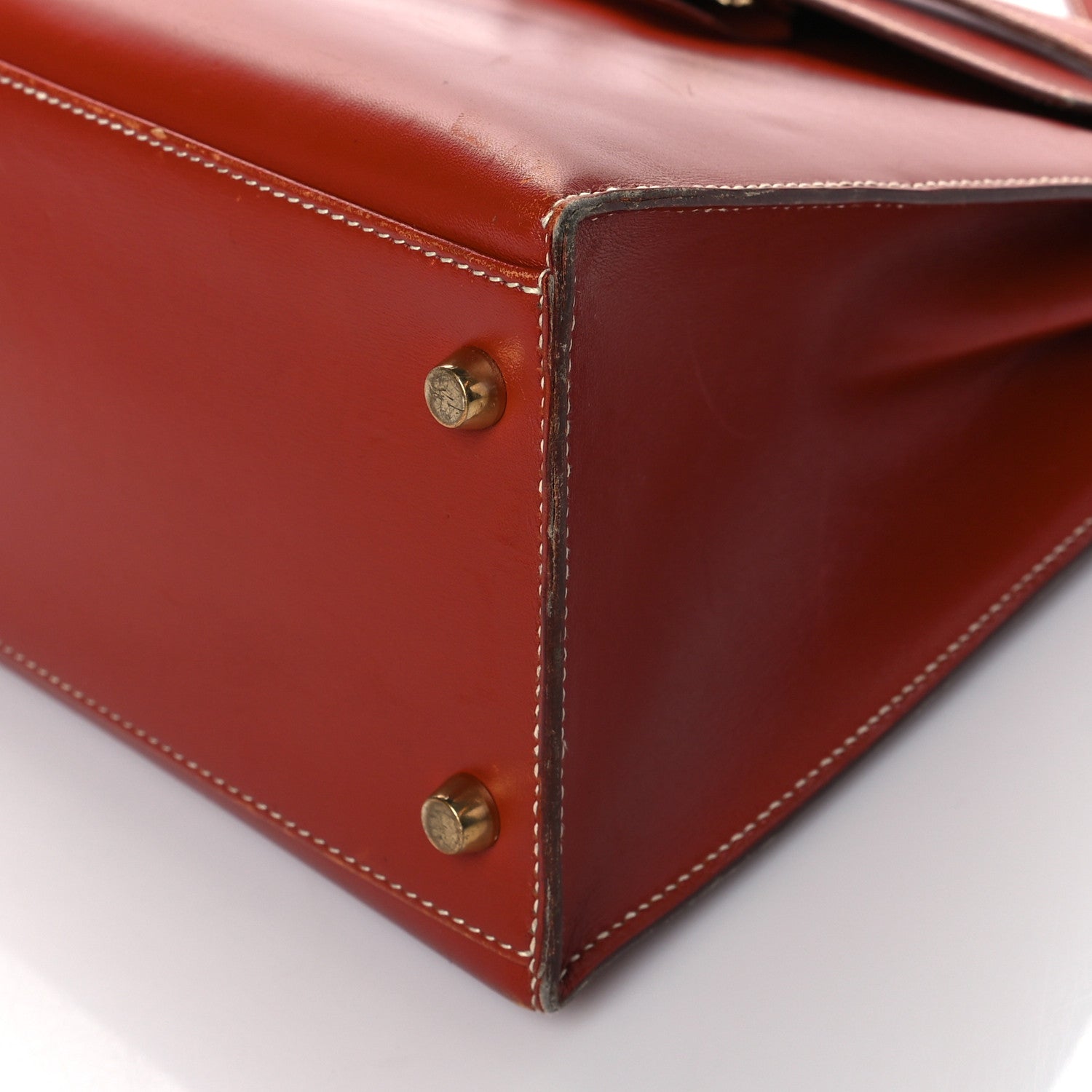 Hermes Box Kelly Sellier 32 Brique 10 of 18
