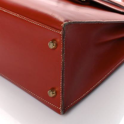 Hermes Box Kelly Sellier 32 Brique 10 of 18