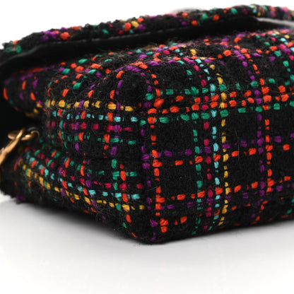 Saint Laurent Tweed Toy Loulou Shoulder Bag Black 9 of 15
