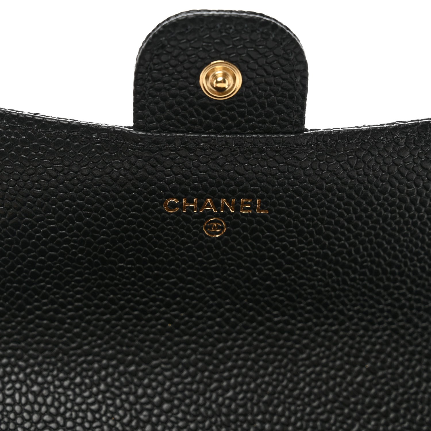 Chanel Caviar Quilted Large Flap Wallet Black 6 of 9